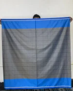 উজ্জ্বল ফিরোজা + গ্রে — সলিড ব্লক - Image 2